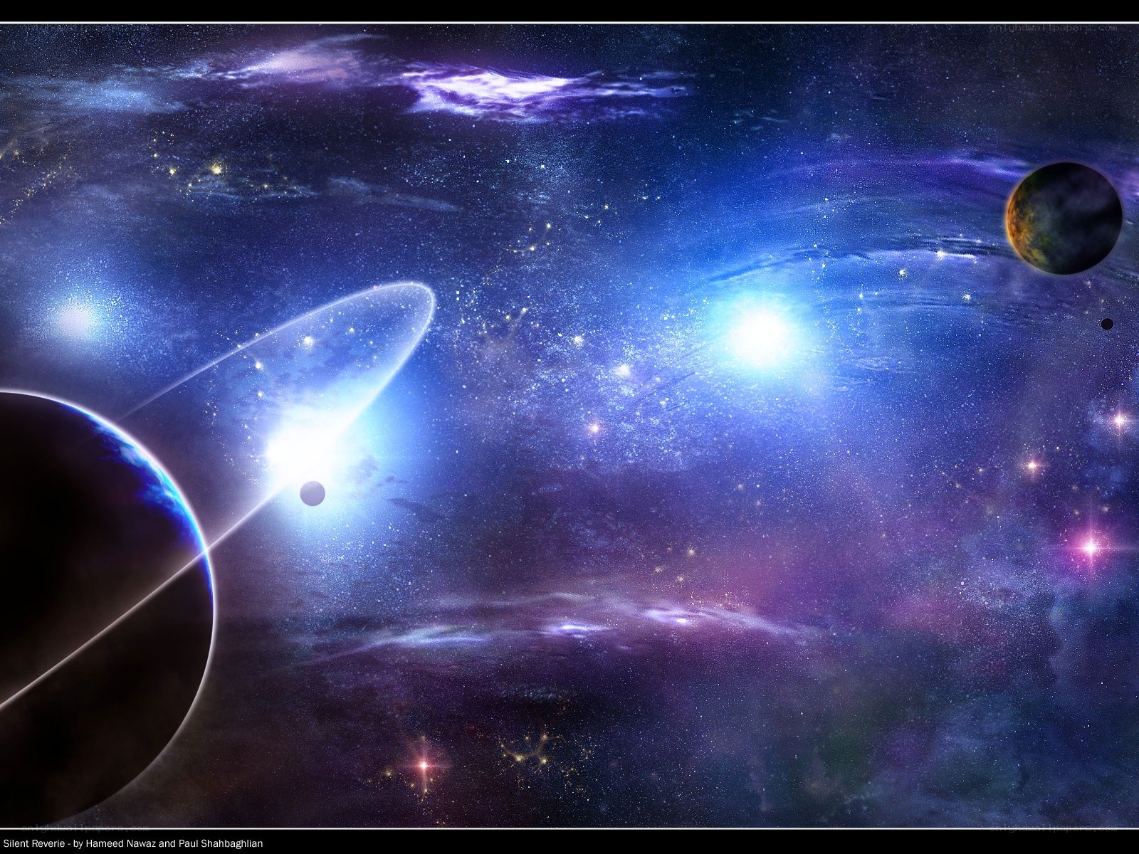 Silent Reverie in Space