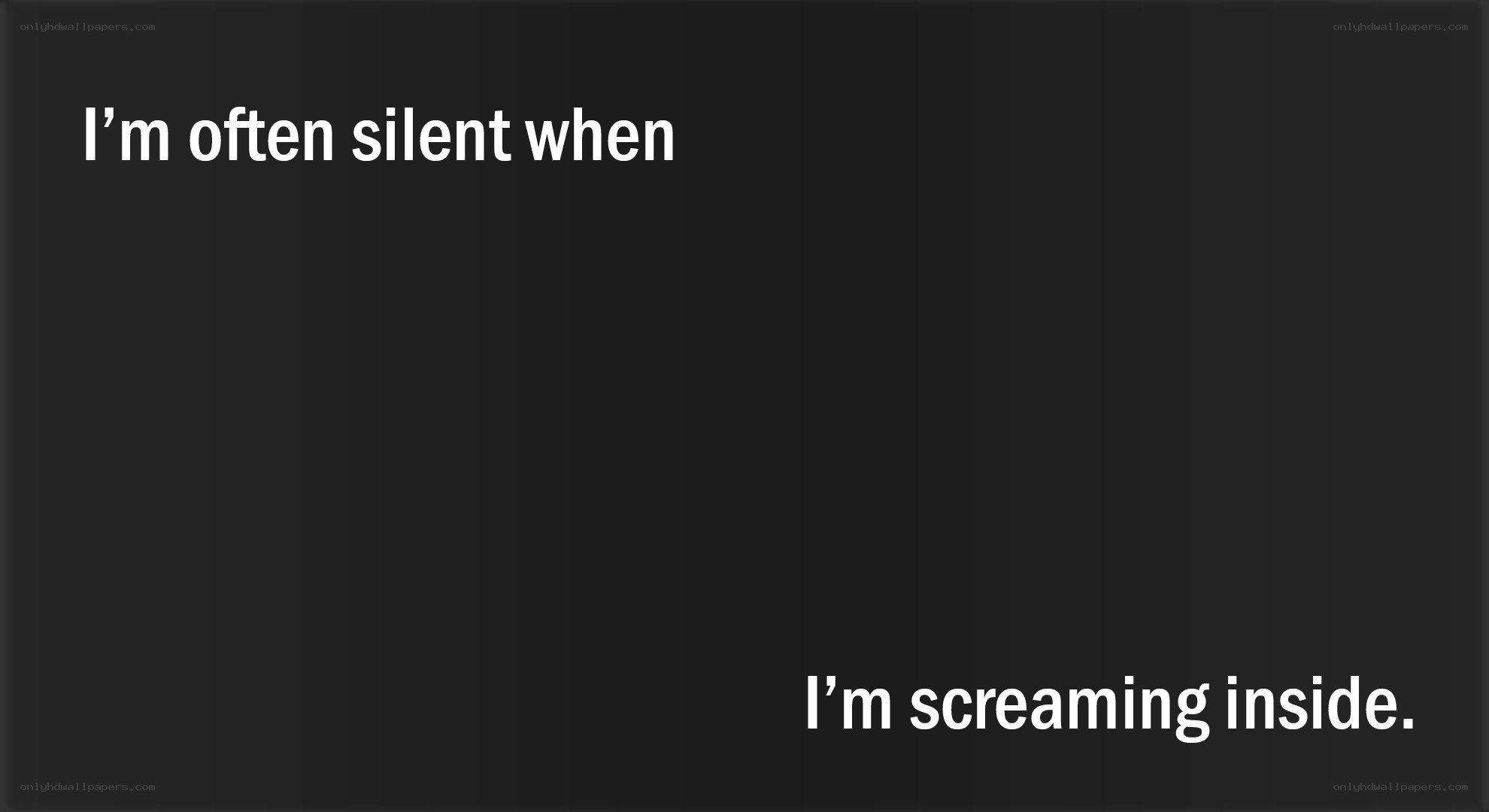 silent scream text