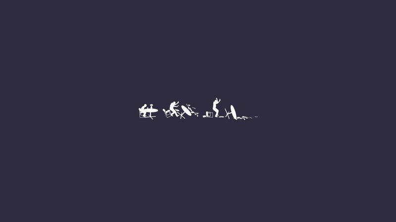 silhouette animation sequence