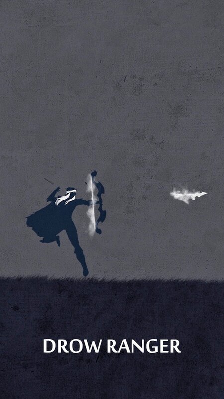 Silhouette Archer Shooting
