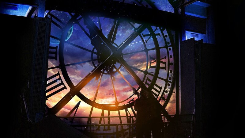 Silhouette at Clock Tower