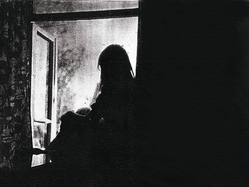 silhouette at doorway