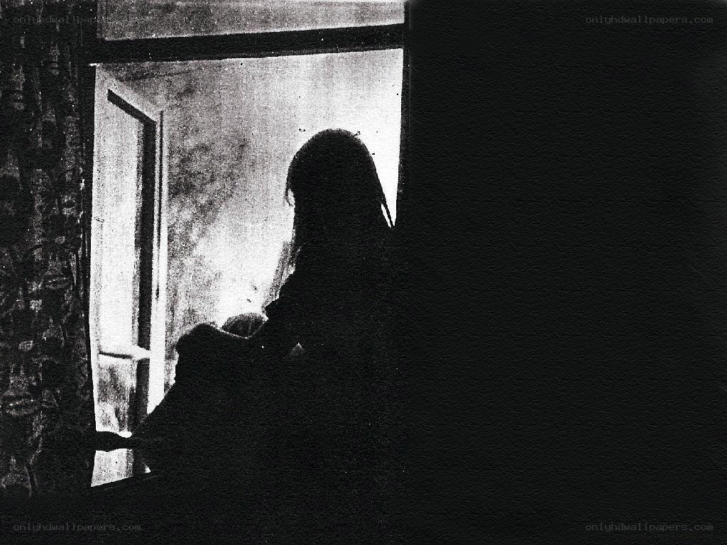silhouette at doorway