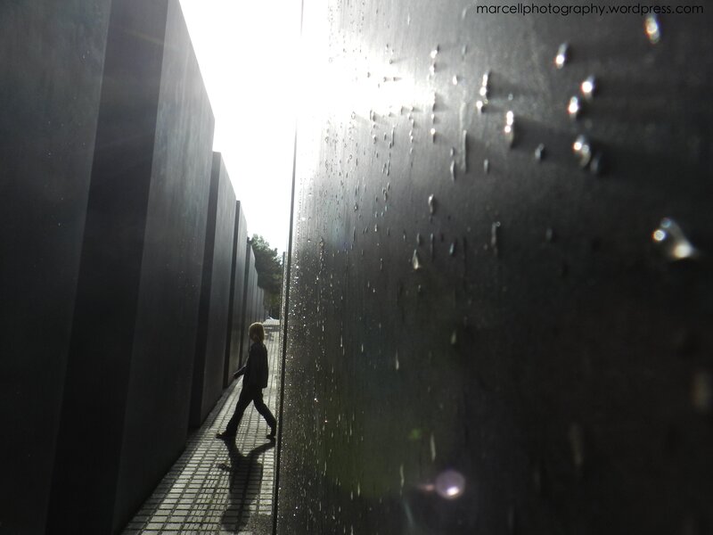 Silhouette at Holocaust Memorial