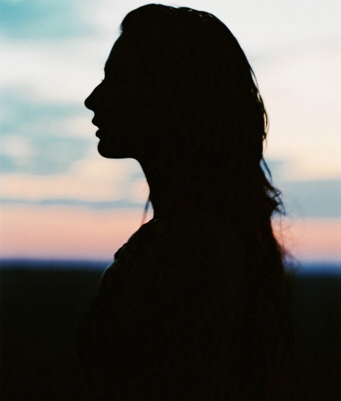 silhouette at sunset