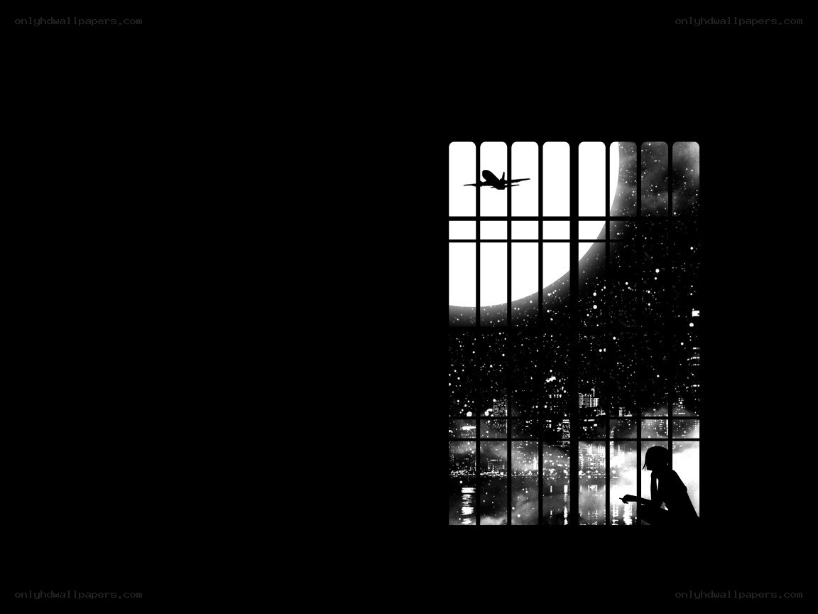 Silhouette at the window