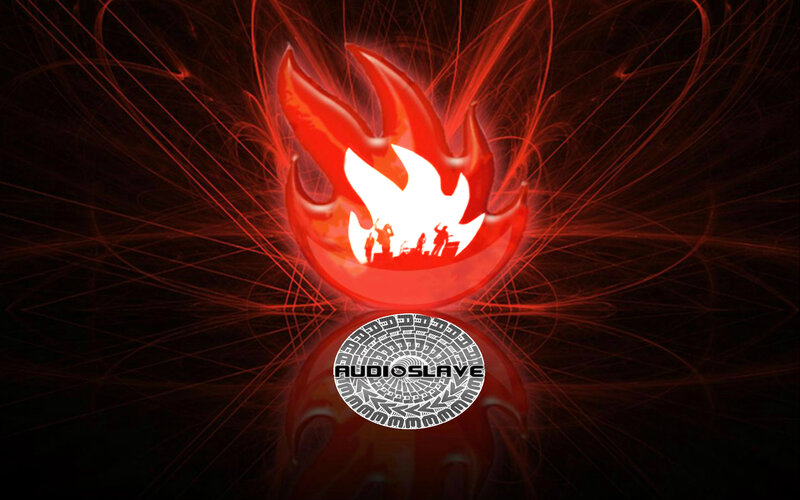 Silhouette Band in Fire