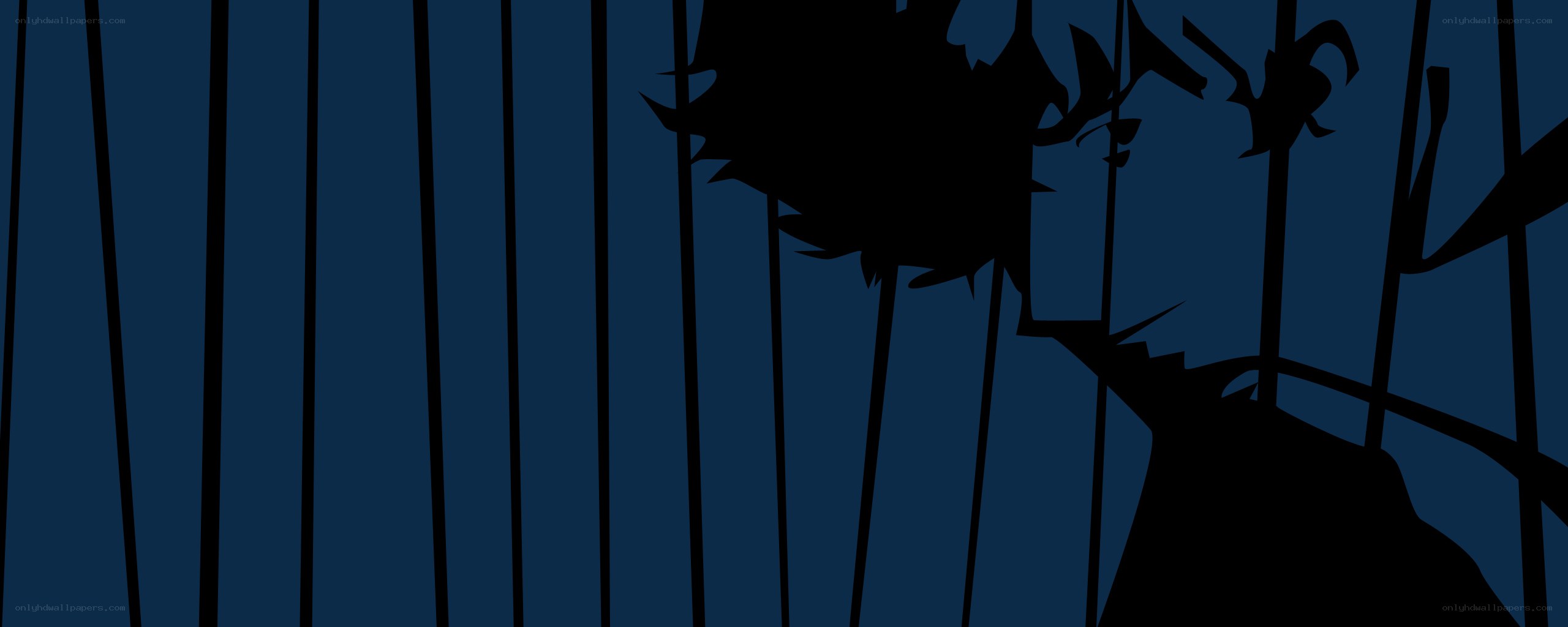 silhouette behind bars