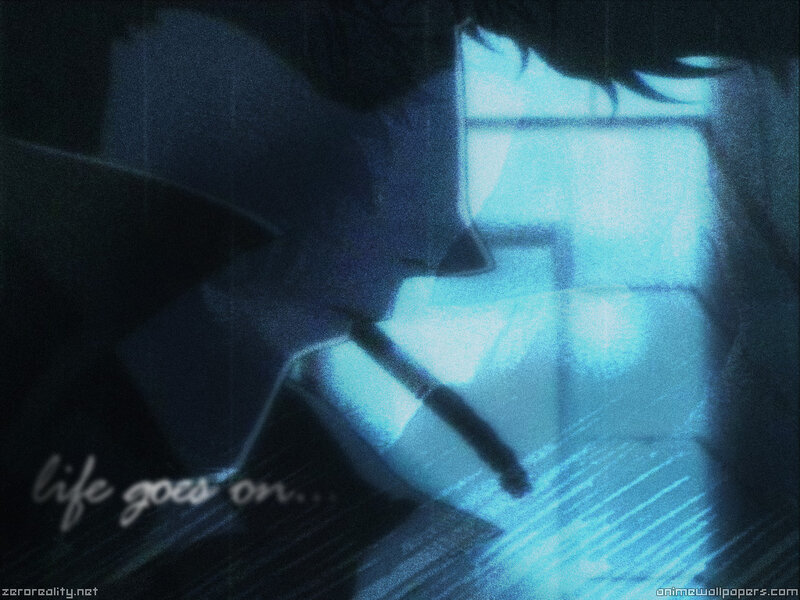 silhouette by window