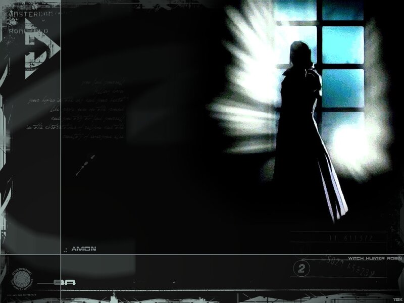 silhouette by window with light