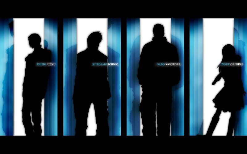 silhouette characters from a series