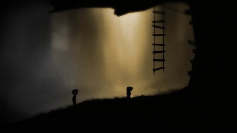 Silhouette Characters on Hill