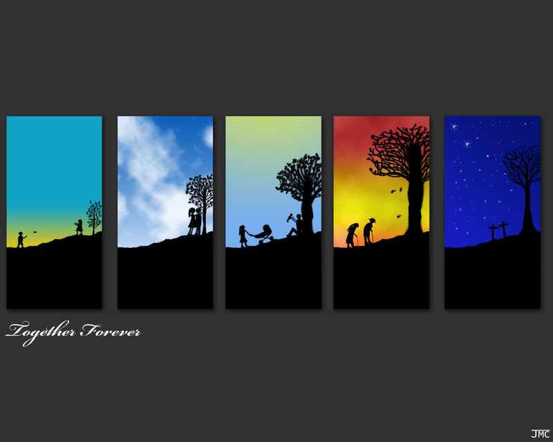 Silhouette Family Life