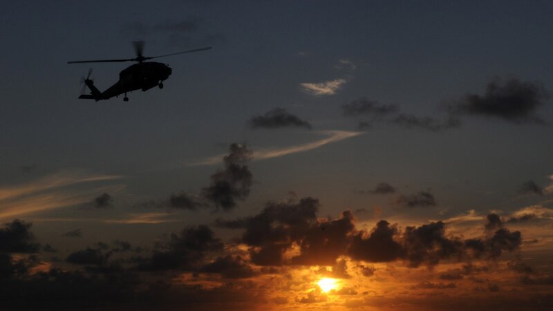 Silhouette Helicopter
