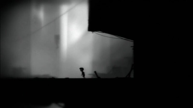 silhouette in a dark alley