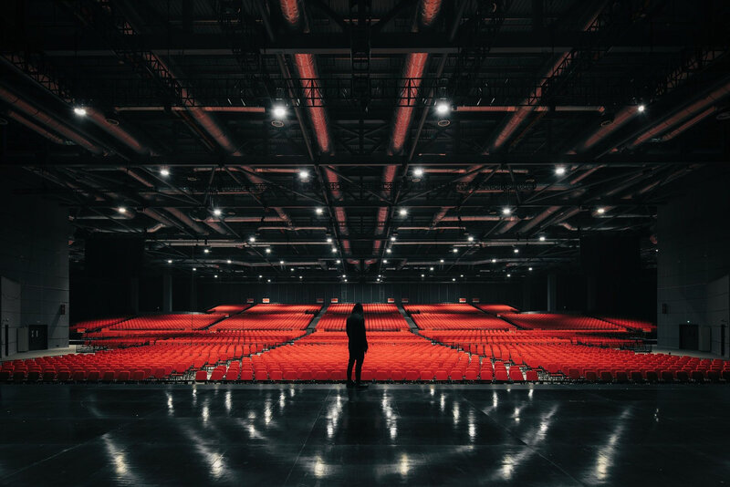 Silhouette in Auditorium