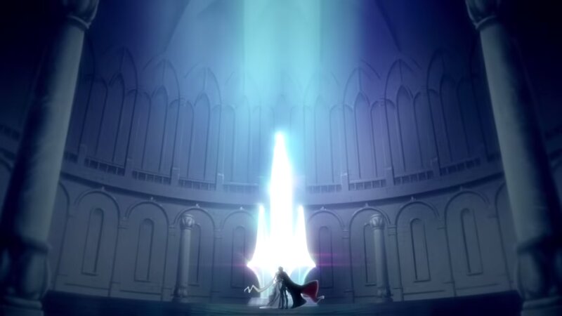 Silhouette in Cathedral
