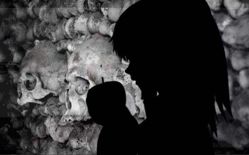 Silhouette in Crypt