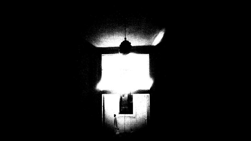 Silhouette in Doorway — Black