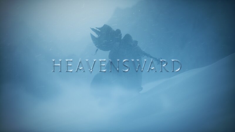 Silhouette in Snowy Landscape