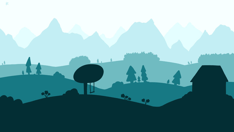 Silhouette Landscape