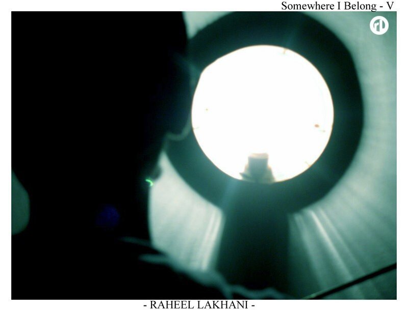 Silhouette Looking Through Tunnel