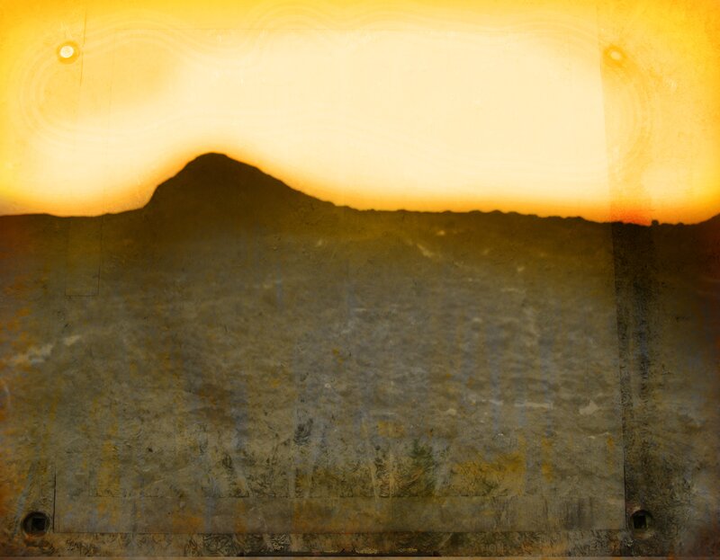 Silhouette Mountain Landscape