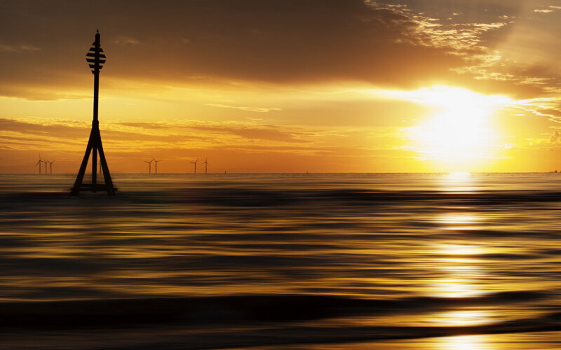 Silhouette of a Beacon — Gold
