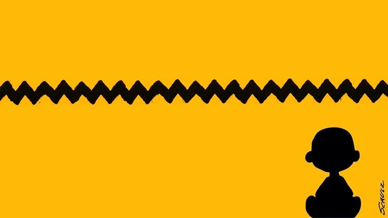 Silhouette of a Boy — Yellow