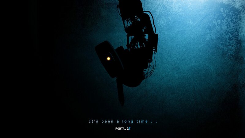 Silhouette of a Camera — Blue, Dramatic
