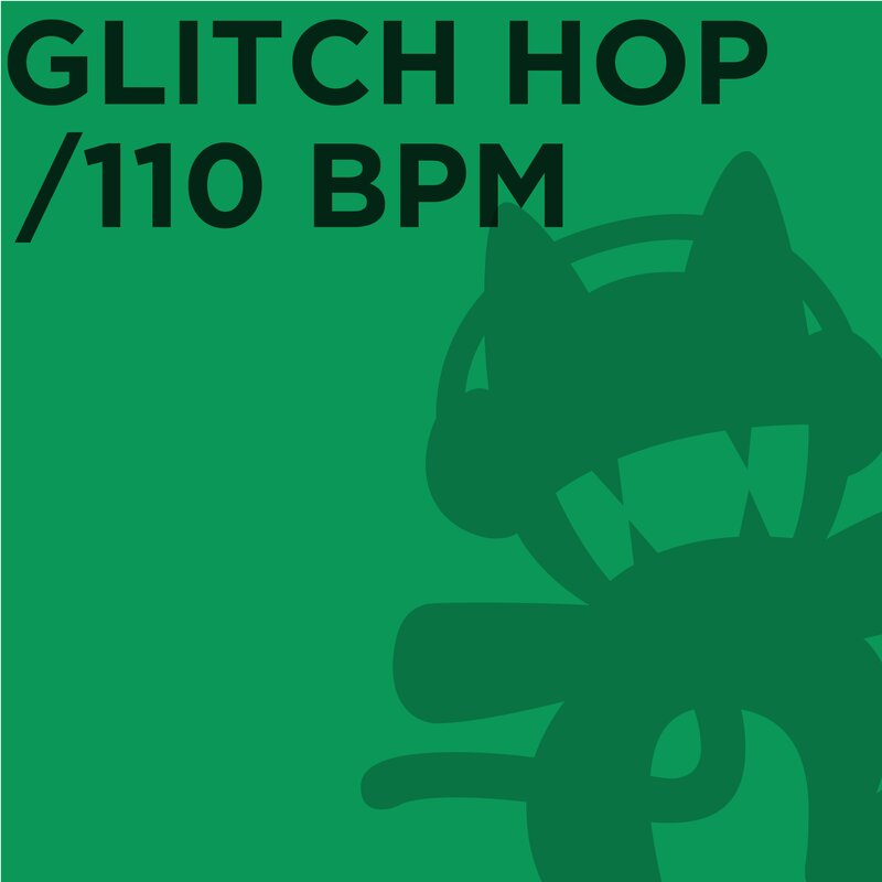 Silhouette of a Cat — Green