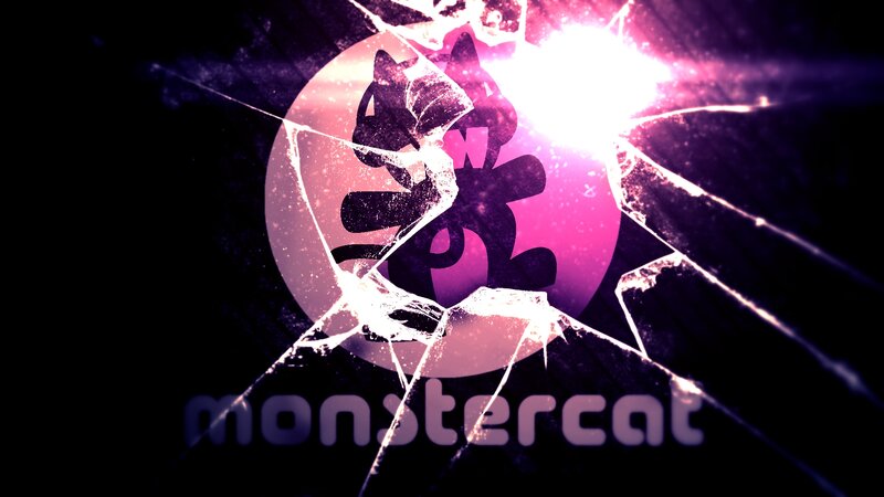 Silhouette of a Cat — Purple