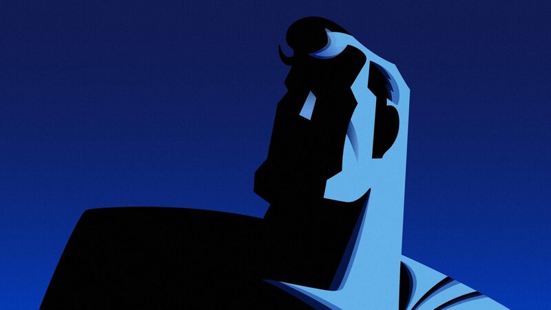silhouette of a character