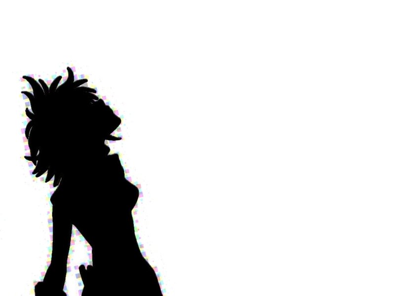 silhouette of a character