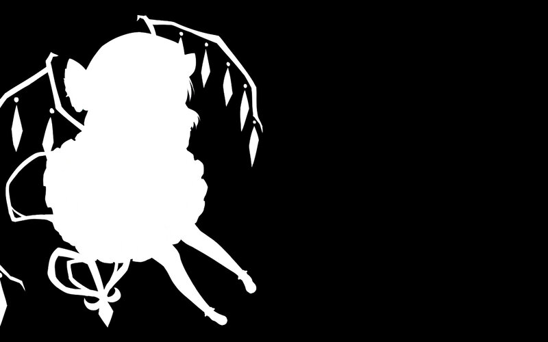 silhouette of a character