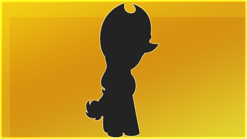 silhouette of a character