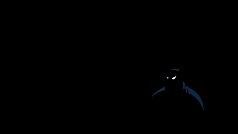 Silhouette of a Character — Black, Dark, Mysterious, Night, Minimalist