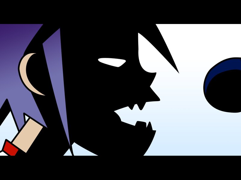 Silhouette of a Character — Black, Dramatic, Night, Vector Art