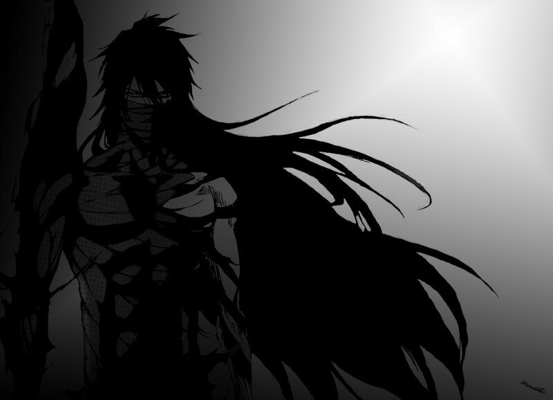 Silhouette of a Character — Black, Dramatic