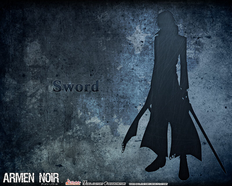Silhouette of a Character — Blue, Dark
