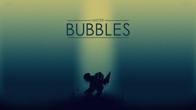 Silhouette of a Character — Blue, Dramatic, Digital Art, Plants