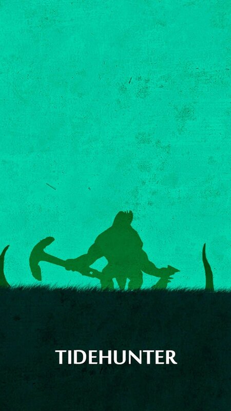 Silhouette of a Character — Green, Dramatic, Minimalist
