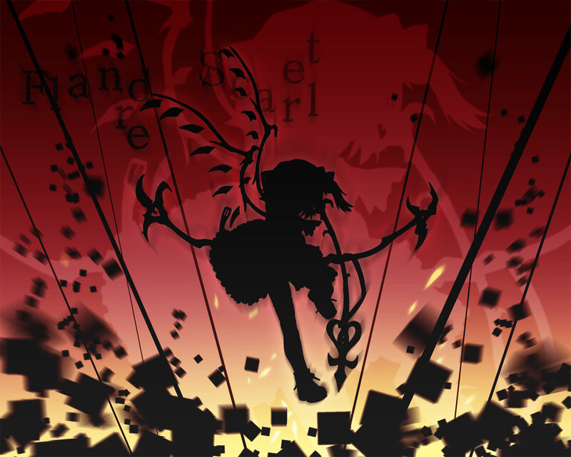 Silhouette of a character in action