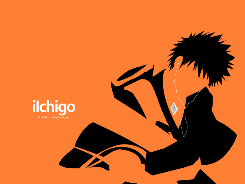 Silhouette of a Character — Orange, Calm