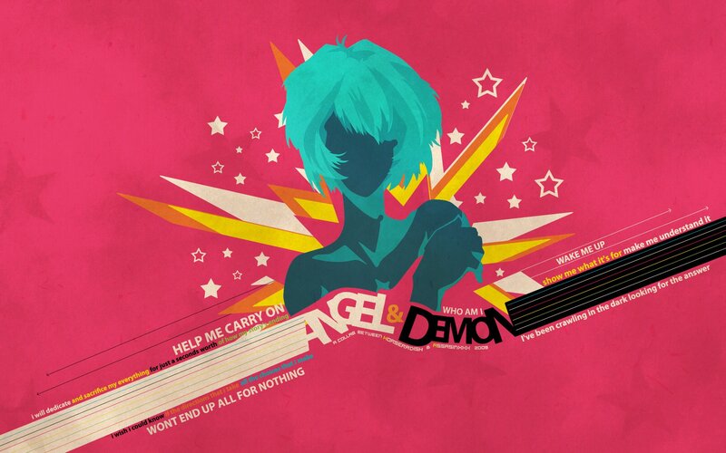 Silhouette of a Character — Pink, Dramatic