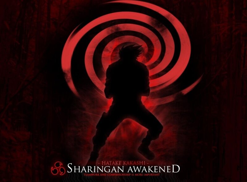 Silhouette of a Character — Red, Dramatic, Digital Art