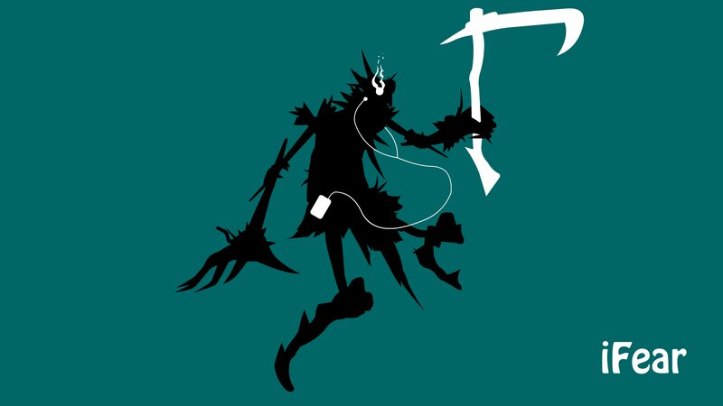 Silhouette of a Character — Teal, Dramatic, Digital Art