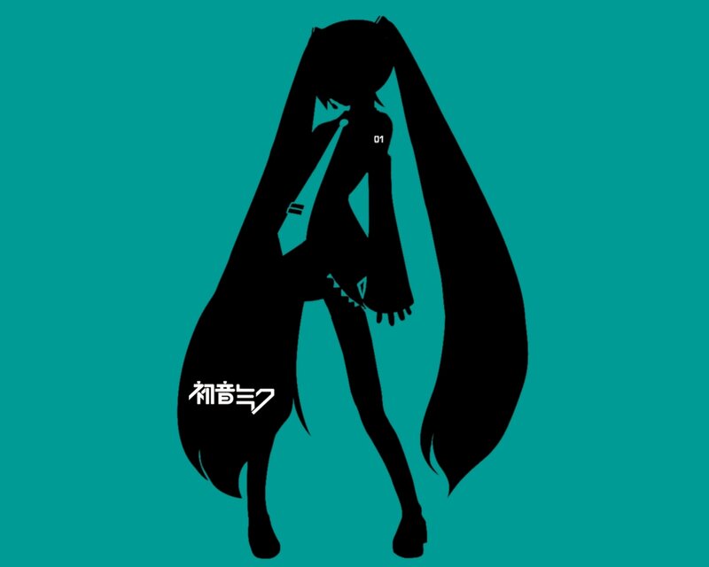 Silhouette of a Character — Teal