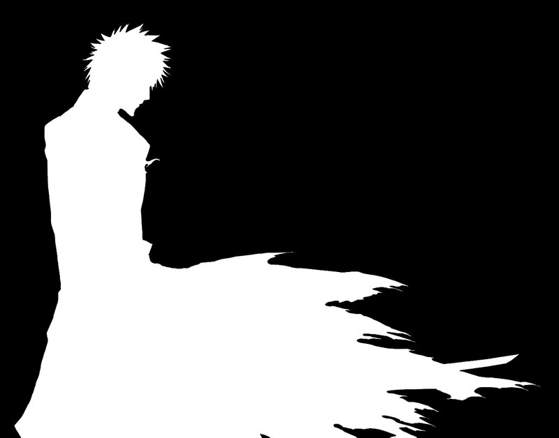 silhouette of a character