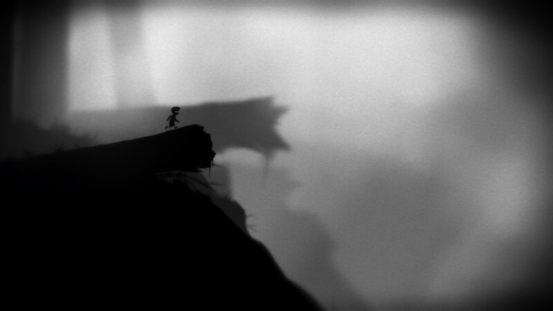 Silhouette of a Child — Black, Dramatic